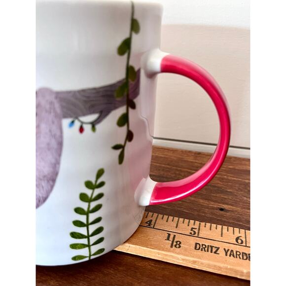 Prima Design -Cute Sloth- Eat, Sleep, and Be Merry Christmas Holiday Mug Cup - Picture 7 of 8